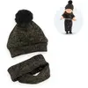 Image de Corolle bonnet et écharpe pour poupée - Noir