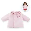 Image de Corolle Manteau Pétales de coeurs pour poupée - Beige