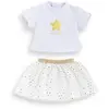 Image de Corolle Ensemble jupe et T-shirt poupée - Ivoire