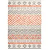 Image de Paris Prix Effet 3D - Gris & Orange 160x230 cm