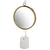 Image de Paris prix Miroir rond sur pied Eleganca - Blanc & or