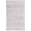 Image de Tapis Tissé Imprimé à Poils Plats Maya III Gris 120 x 180 cm