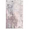 Image de Tapis Tissé Imprimé Vintage Peron Gris & Taupe 200 x 290 cm