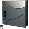 Image de ECD Germany Murale - Anthracite/Argent
