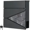 Image de ML design Boîte noir marbre murale