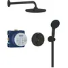 Image de Grohe Ensemble de douche encastré 348832430 - Noir