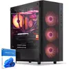 Image de PC Gamer, AMD Ryzen 7 9800X3D, RX 9070 XT, 32Go DDR5, 2To SSD, Win 11