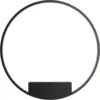 Image de Applique murale en aluminium noir 80cm Rim - Maytoni