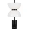 Image de Lampe de table en métal et marbre noir 46x22cm Kyoto - Maytoni