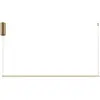Image de Suspension minimaliste laiton 120 cm LED 16W Maytoni