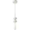 Image de Suspension en métal et marbre blanc 10x336,5cm Kyoto - Maytoni
