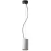 Image de Suspension tube LED 15W blanc/noir Ø7,5 Efir Maytoni