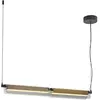 Image de Suspension LED moderne noir laiton gris 20W Maytoni