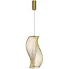 Image de Suspension LED 20W laiton/blanc ondée Shadows Maytoni