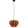 Image de Suspension CAMBIO Maytoni feutre rouge/noir E27 60W