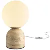 Image de Lampe de table Tavo Globe Beige G9