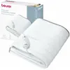 Image de Couverture Chauffante Beurer TS17 150 x 80 cm Blanc Gris 100 % polyester 65 W