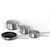 Image de Batterie de cuisine 4 pièces acier inoxydable - HZ9SE040 - SIEMENS