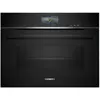 Image de Four intégrable combi vapeur 47l 60cm a+ hydrolyse noir - CS736G1B1 - SIEMENS