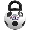 Image de BUBIMEX-Jouet Chien - Bubimex Ballon sauteur de foot avec poignée Blanc et noir - Ø 30 cm