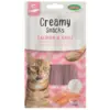 Image de BUBIMEX-Bubimex Creamy snacks pour chat X4 Saumon et krill - 60 gr