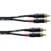 Image de Cordial Câble audio RCA INTRO - 0,3 m