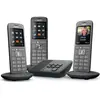 Image de Telephone sans fil GIGASET SIEMENS GIGA CL 660 A TRIO ANTHRACITE