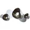 Image de Applique murale en acier inoxydable nickel mat et brillant 37,1x79cm Jack stone - Maytoni