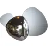 Image de Applique murale en acier inoxydable nickel mat et brillant 26,9x36,3cm Jack stone - Maytoni