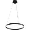 Image de Petite suspension en aluminium noir Rim - Maytoni