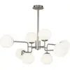 Image de Lustre en métal argenté Erich - Maytoni