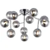 Image de Plafonnier en métal chromé 60 cm Dallas - Maytoni