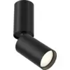 Image de Plafonnier en aluminium noir 19,2 x 5,2 cm Focus S - Maytoni