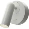 Image de Applique murale rond avec interrupteur en métal blanc Mirax - Maytoni