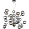 Image de Lustre en métal chrome 24 ampoules 65 x 40 cm Dallas - Maytoni