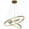 Image de Triple suspension en aluminium couleur laiton Rim - Maytoni
