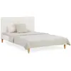 Image de HOMESTYLE4U Lit 2 Places avec matelas - 140x200 cm