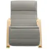 Image de SoBuy FST16-DG Rocking Chair - Gris