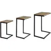 Image de SoBuy FBT102-F Lot de 3 Tables Basses Gigognes, Set de 3 Tables d'appoint Empilables Prévente