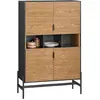 Image de SoBuy Buffet de Cuisine HFSB03-SCH