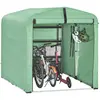 Image de SoBuy Abri de Jardin Imperméable avec Crochets, Garage Vert