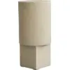 Image de Table d'appoint en béton beige sable 25 x 25 cm Column - 101 Copenhagen