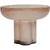Image de Table basse ronde en verre soufflé caramel 55x41cm Crown - 101 COPENHAGEN
