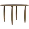 Image de Table à dîner ronde en chêne fumé clair 120 cm Oku - NORR11