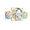 Image de be quiet! LIGHT WINGS White - Triple-Pack 120mm ARGB/PWM - BLANC