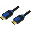 Image de LogiLink HDMI High Speed 3 m Noir/Bleu