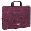 Image de Rivacase Housse de Transport et Protection pour PC Portable jusqu'à 14" avec Poignée Rouge