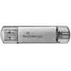 Image de MediaRange Clé USB 64Go Double Connecteur USB C et USB 3.0 Gris