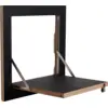 Image de Étagère modulable carrée noire 40 x 40 cm Fläpps - Ambivalenz