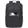 Image de Rivacase Sac à dos PC 17.3" Alpendorf Bande Fluo Eco-Conçu Ultra Pratique Noir